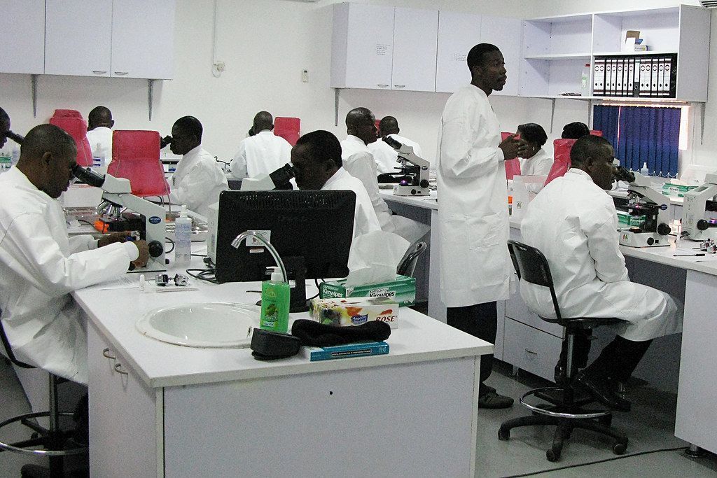ORA International's production and formulation team at work