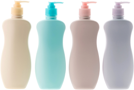 Pump bottles representing the Nourishing Body Lotion formulation
